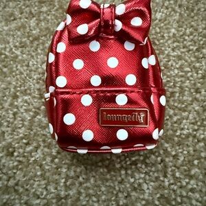 Loungefly Red and White Polka Dot Kids Bag